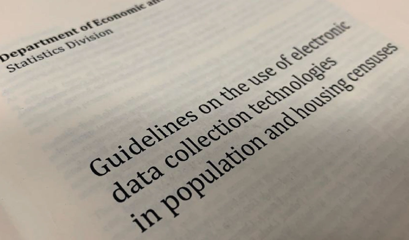 Summary: Guidelines on eData Collection